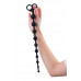 Анальные бусы Toyfa Popo Pleasure Cephei, водонепроницаемые, силикон, черные, 33,5 см, Ø 2,4 см
