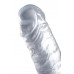 Фаллоимитатор двусторонний Toyfa Double Dildo, TPR, прозрачный, 40 см
