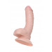 Реалистичный фаллоимитатор RealStick Nude, PVC, телесный, 18 см