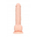 Фаллоимитатор RealStick Silicone Kit H, сайлекспан, телесный, 18 см