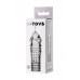 Насадка на пенис Toyfa A-Toys Baldi, TPR, прозрачный, 15,3 см