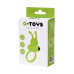 Эрекционное кольцо на пенис A-Toys by Toyfa Flik, силикон, зеленый, 9,1 см, Ø 3,1 см.