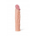 Насадка на пенис A-Toys by Toyfa, SoftSkin, телесный, 19,5 см