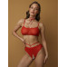 Игривые трусики красные с большим бантом сзади (Easy to love) (L/XL (46-48)