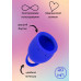 Менструальная чаша Natural Wellness Iris 20 ml blue