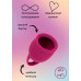 Менструальная чаша Natural Wellness Peony 20 ml wine red
