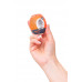 Мастурбатор нереалистичный Satisfyer Egg Single (Crunchy), TPE, оранжевый