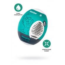 Мастурбатор нереалистичный Satisfyer Egg Single (Naughty), TPE, зеленый Мастурбатор нереалистичный Satisfyer Egg Single (Naughty), TPE, зеленый