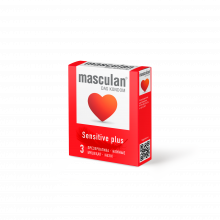 Презервативы Masculan Sensitive Plus Нежные, 3 шт.