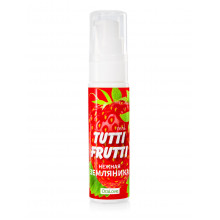 Съедобная гель-смазка TUTTI-FRUTTI для орального секса со вкусом земляники 30г