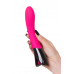 Вибратор eroTeq Mecawn, силикон, розовый, 20,5 см