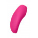 Клиторальный вибратор в трусики Jos Flirty, силикон, розовый, 9,3 см