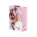 Клиторальный вибратор в трусики Jos Flirty, силикон, розовый, 9,3 см