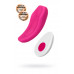 Клиторальный вибратор в трусики Jos Flirty, силикон, розовый, 9,3 см