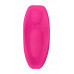 Клиторальный вибратор в трусики Jos Flirty, силикон, розовый, 9,3 см